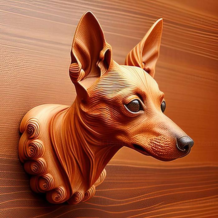 Animals English Toy Terrier dog